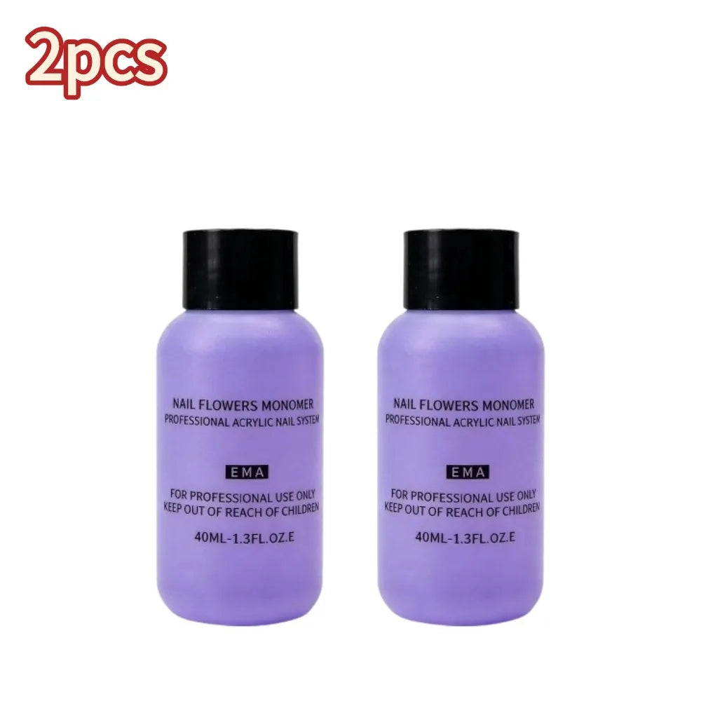 Professional Nail Acrylic Liquid Monomer — Crystal Clear Solution for Extensions