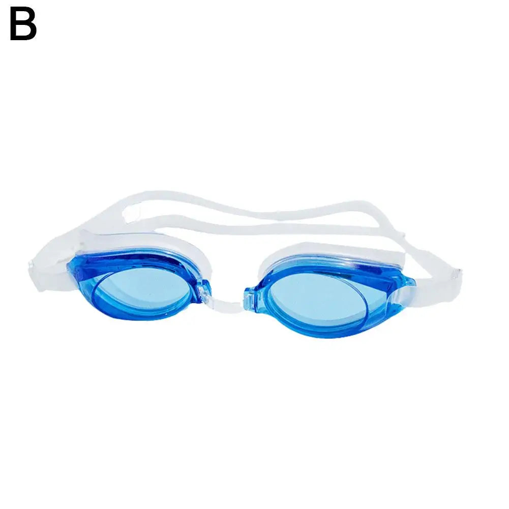 HD Vision Swimming Goggles — Anti-Fog Silicone Eye Cups & Adjustable Strap