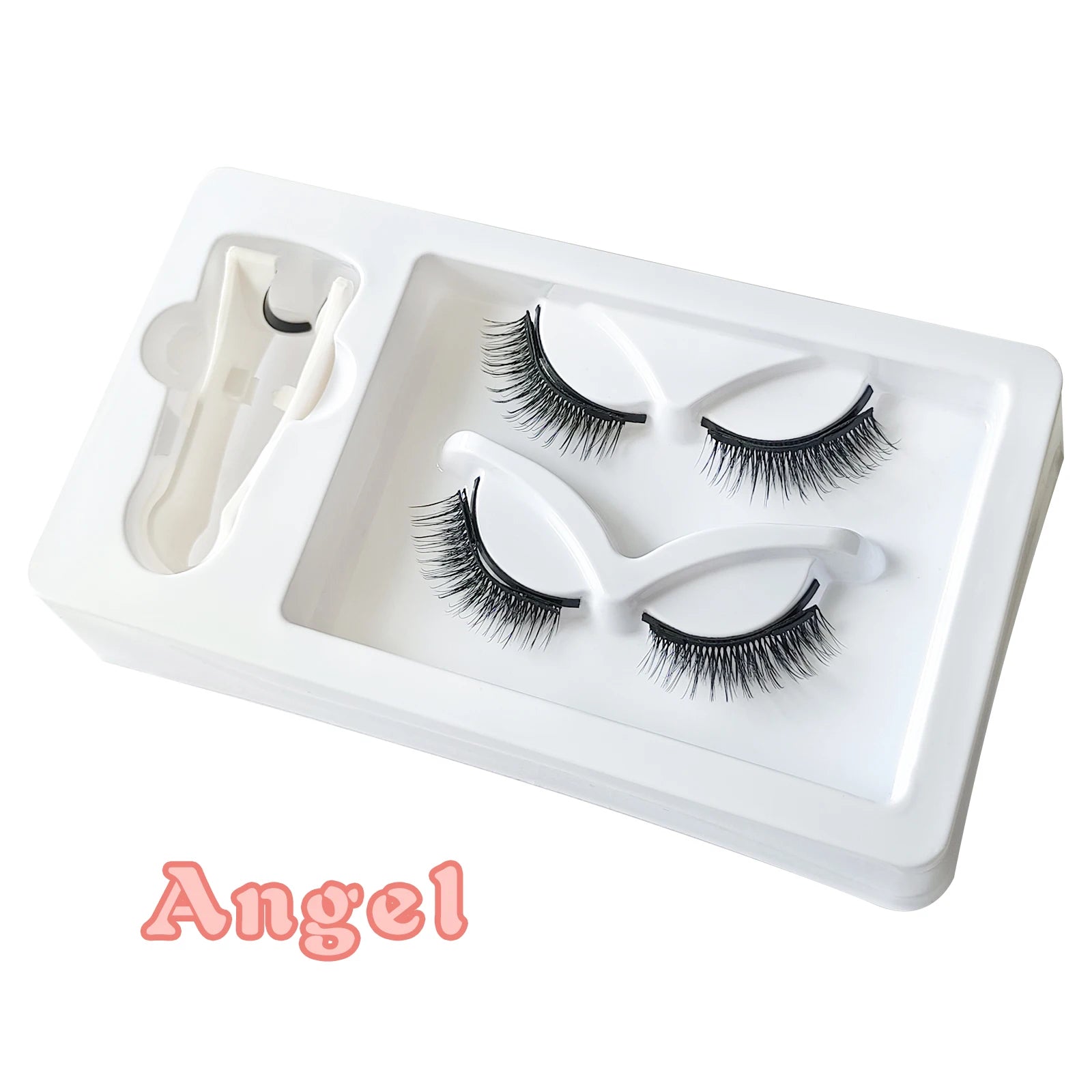 Magnetic Eyelash Set — Natural Long Lash Kit with Top and Bottom Pairs