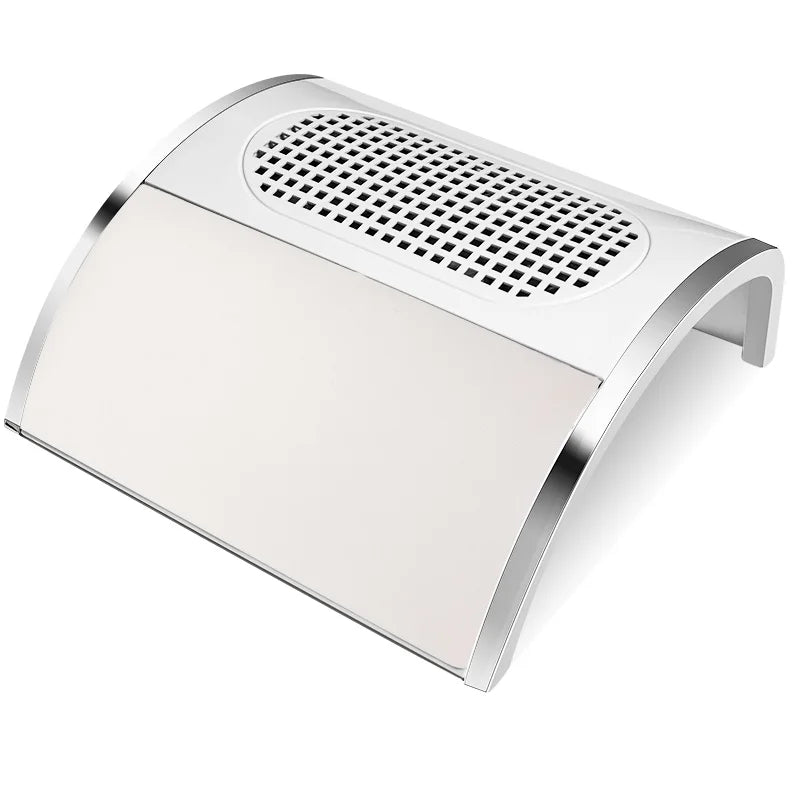 MOSKANY Nail Dust Collector — High Power 80W Desktop Vacuum with Dual Fans