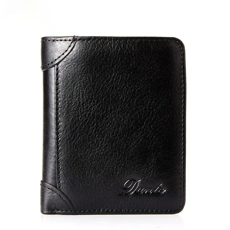 CANSIVIYA Genuine Leather Men's Wallet — Slim Bifold Card Holder
