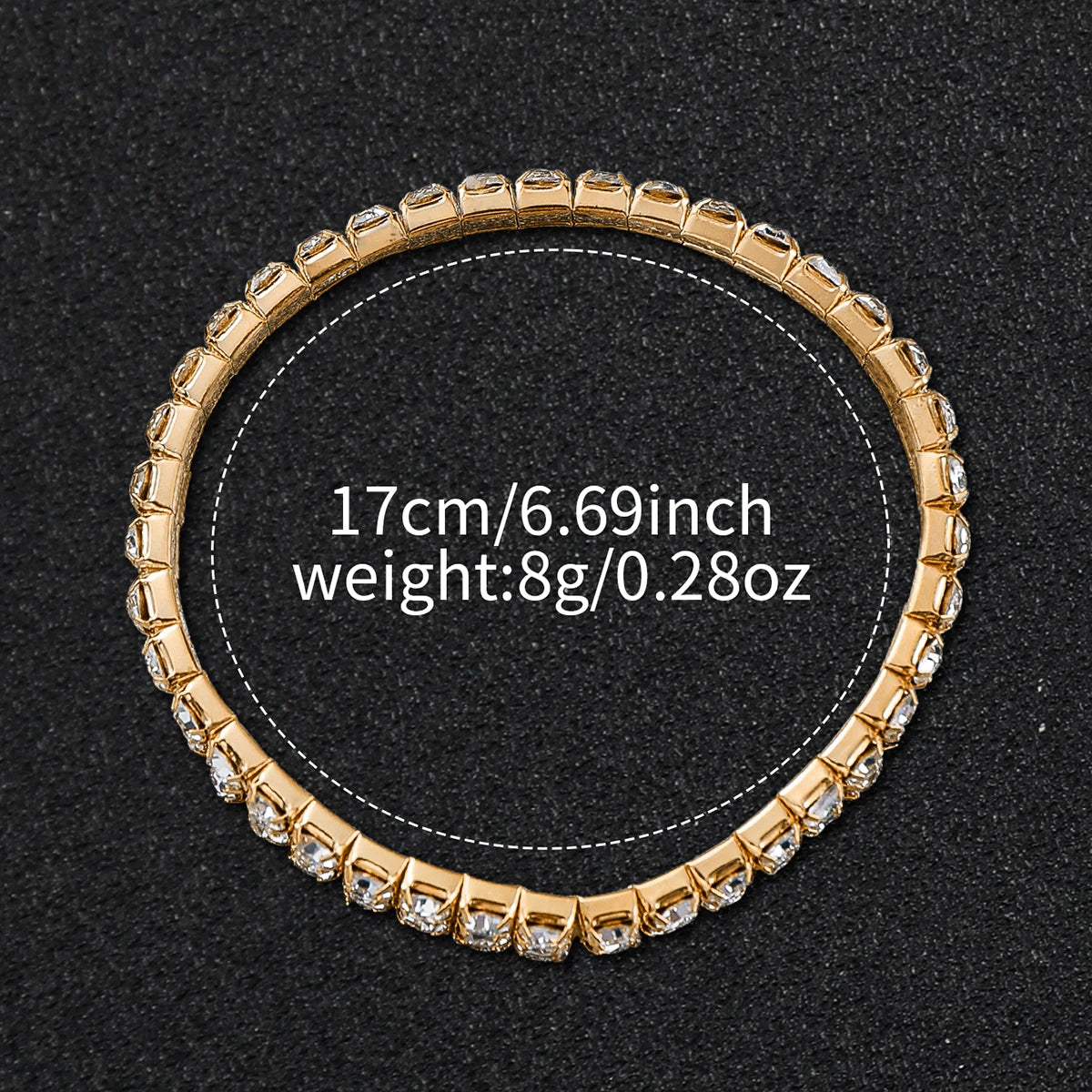 Women's Diamond Accented Watch & Bracelet Set — Elegant Quartz Jewelry Duo