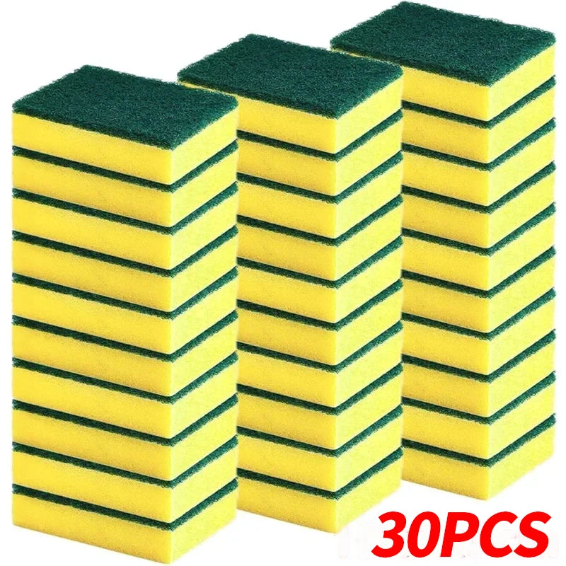 Double-Sided Magic Cleaning Sponge — Highly Absorbent Kitchen Scrubber