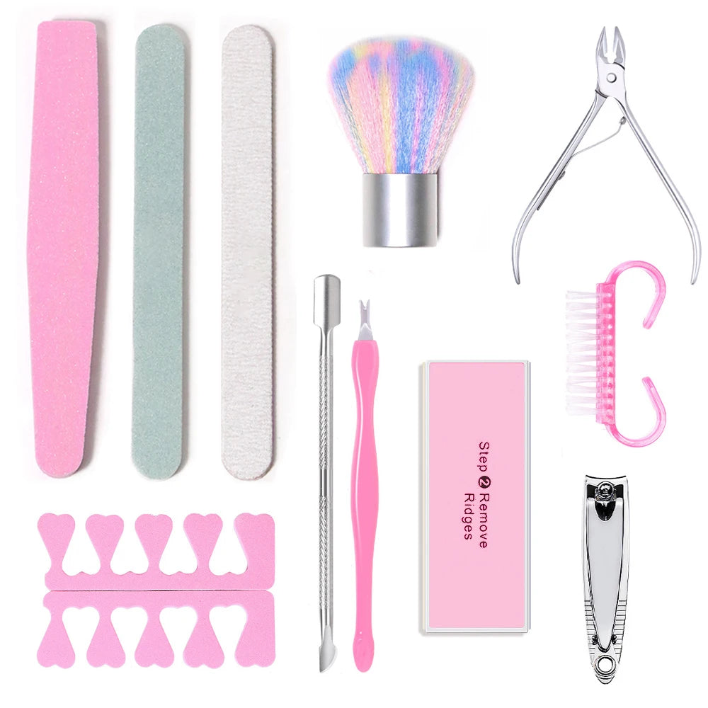 DUTRIEUX Professional Nail Drill and UV LED Lamp Kit — Complete Manicure Set