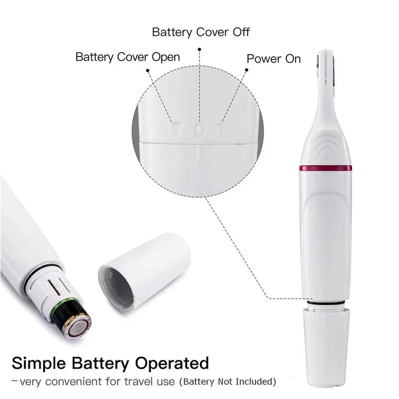Y-Meiyaa 5-in-1 Electric Epilator — Portable Painless Hair Removal Kit