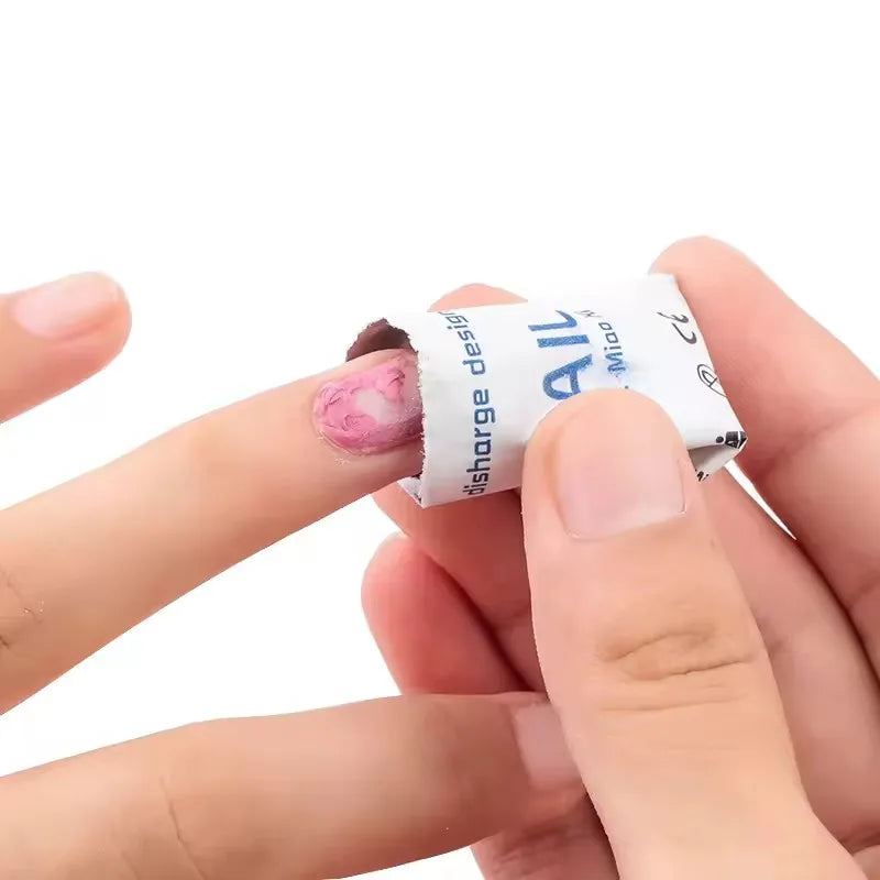 Disposable Gel Nail Polish Remover Wipes — Efficient Degreaser Tool