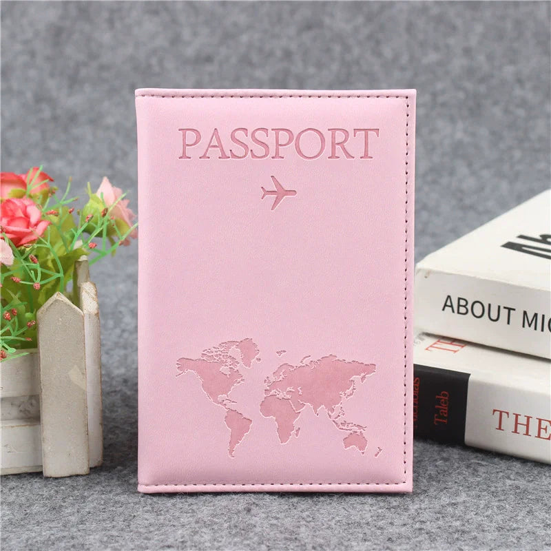 cosyde PU Leather Passport Cover — Travel Document Organizer & Card Holder
