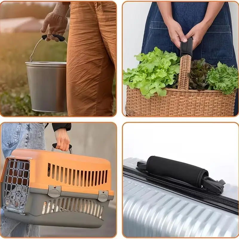 Luggage Handle Covers — Soft Protective Grip for Suitcases