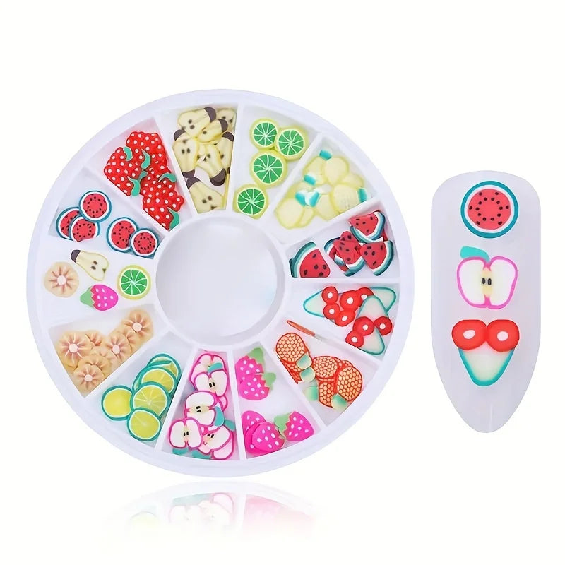 TaoTips Nail Art Rhinestones — Acrylic Crystal Gems for Manicure Decoration