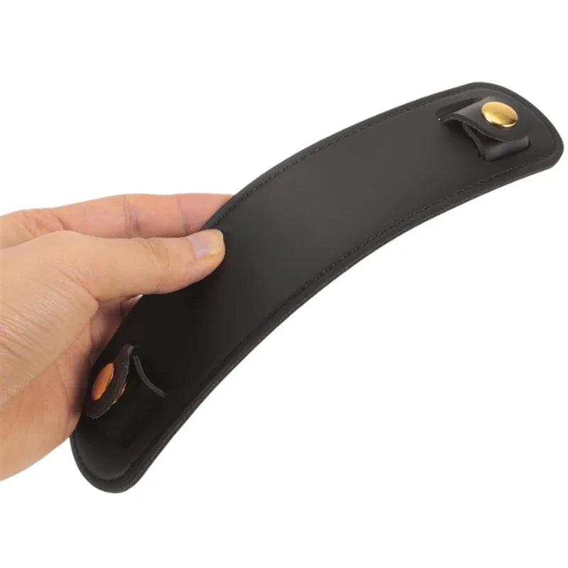 Leather Shoulder Strap Pad — Comfortable Support for Bags and Luggage