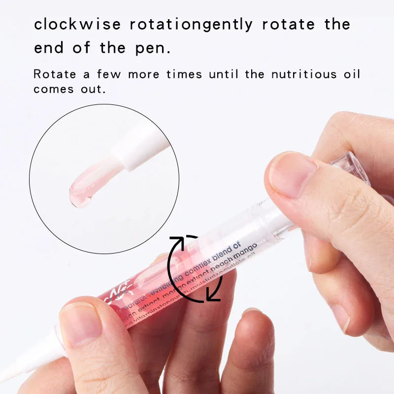 Cuticle Oil Nourishment Pen Set — Nail Repair and Strengthening Treatment