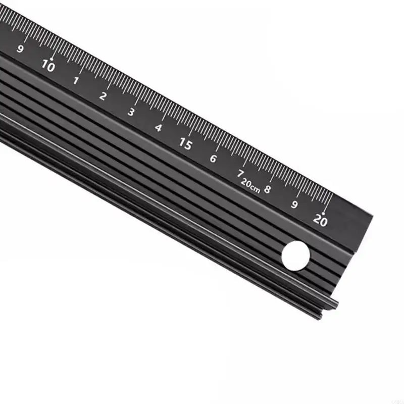 Aluminum Alloy Multipurpose Ruler — Professional Drafting & Engineering Tool