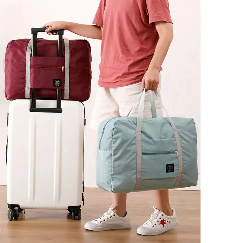 Foldable Travel Duffel Bag — Lightweight Carry On for Weekend Trips