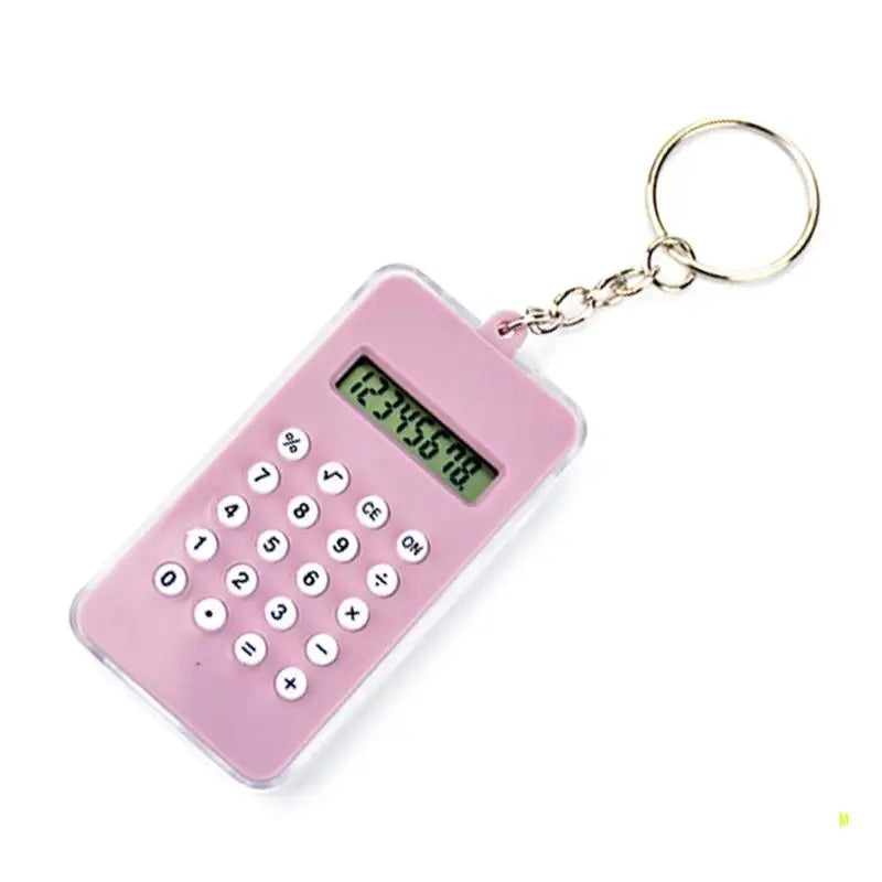 OOTDTY Mini Maze Calculator — 8-Digit Pocket Tool & Keychain Toy