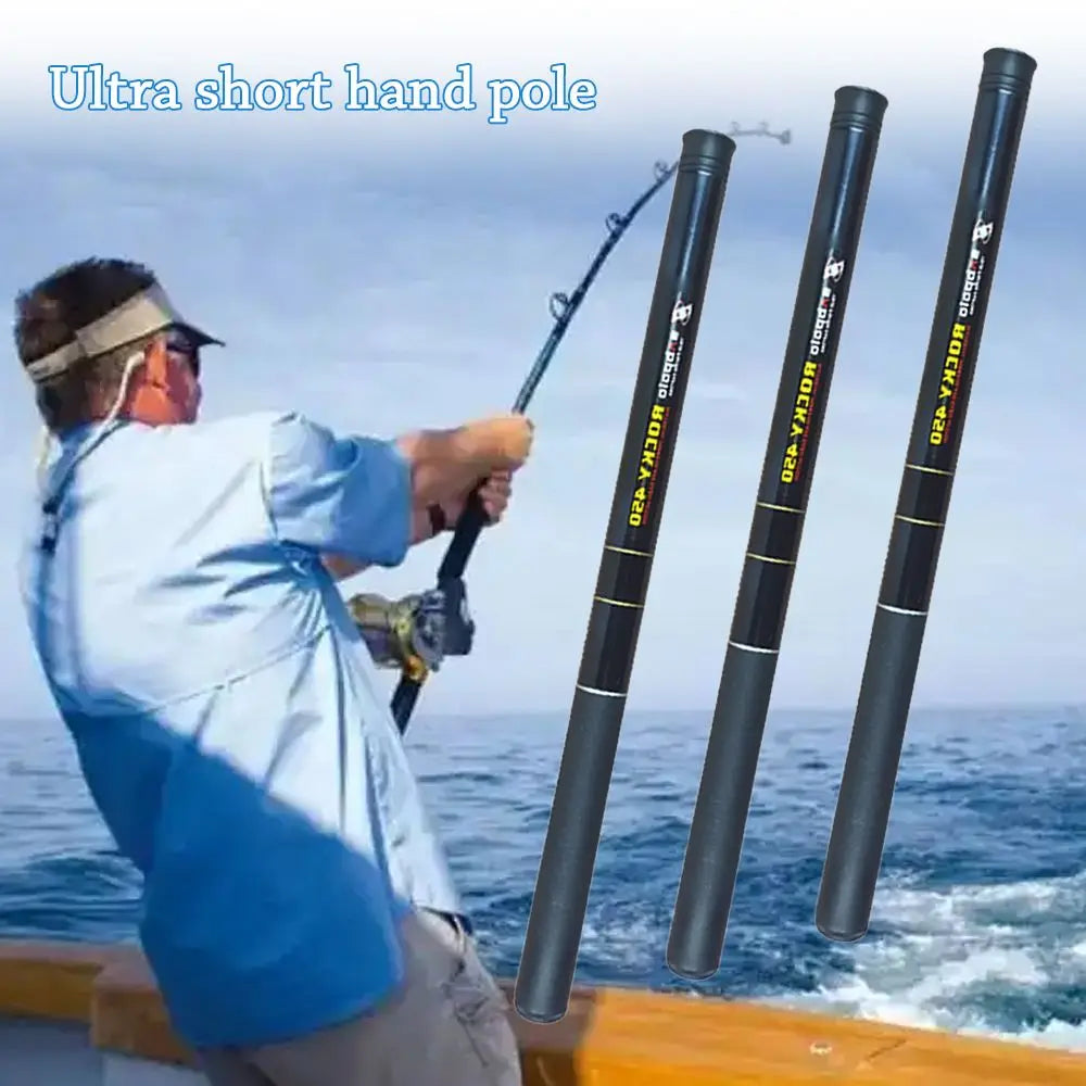 Ultralight Telescopic Fishing Rod — Portable Carbon Fiber Pole for Lakes and Streams