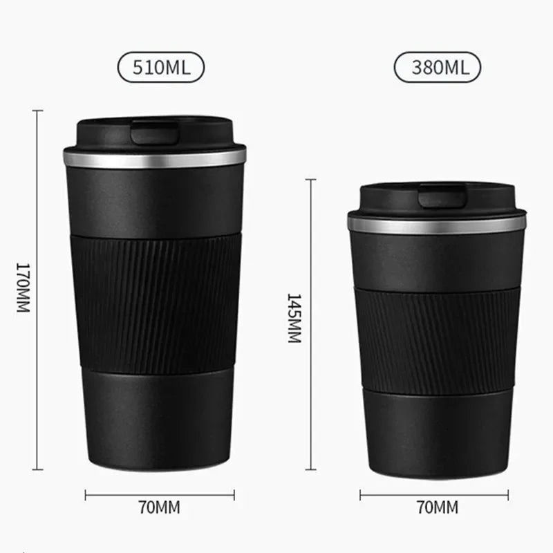 Simbuid Stainless Steel Thermal Mug — Insulated Travel Coffee Cup