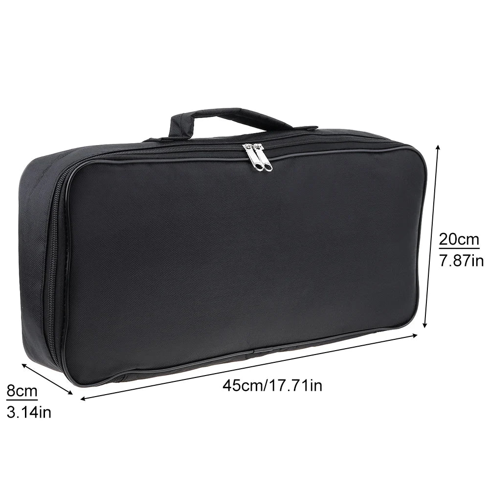 Universal Portable Guitar Effects Pedal Bag — Protective Soft Case for Musicians
