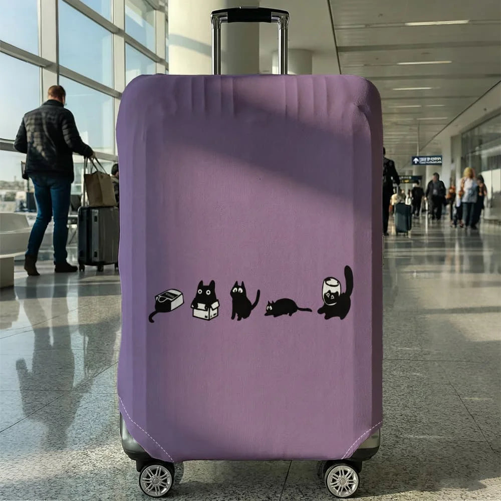 Elastic Luggage Cover Protector — Waterproof and Dustproof Suitcase Guard