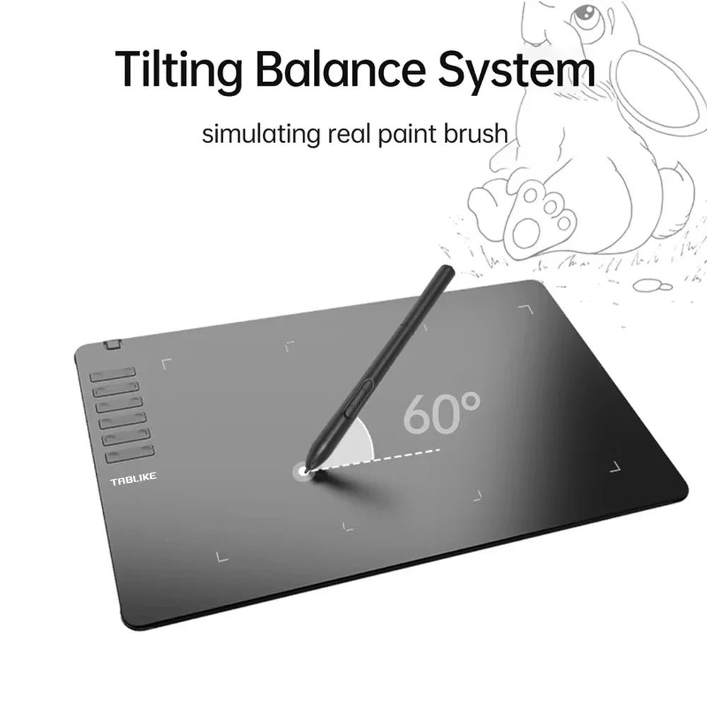 Tablike Graphics Tablet — Digital Art Pad