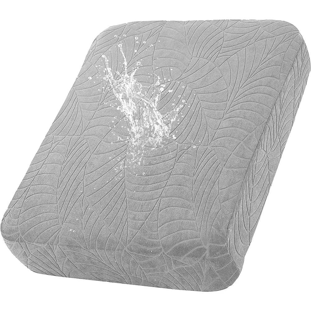 airldianer Jacquard Sofa Cushion Cover — Waterproof Stretch Protector