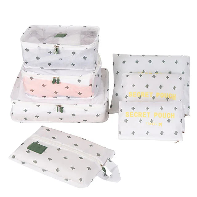 Totidy Travel Packing Cube Set — Luggage Organizer for Clothes and Shoes