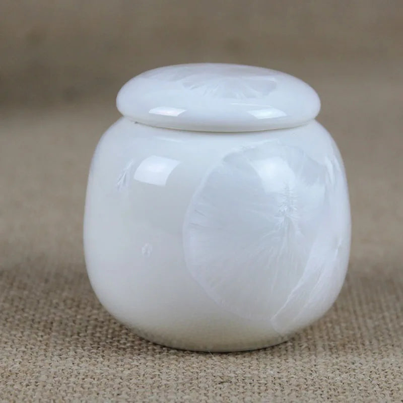 Ceramic Pet Memorial Urn — Personalized Cremation Vessel for Small Animals