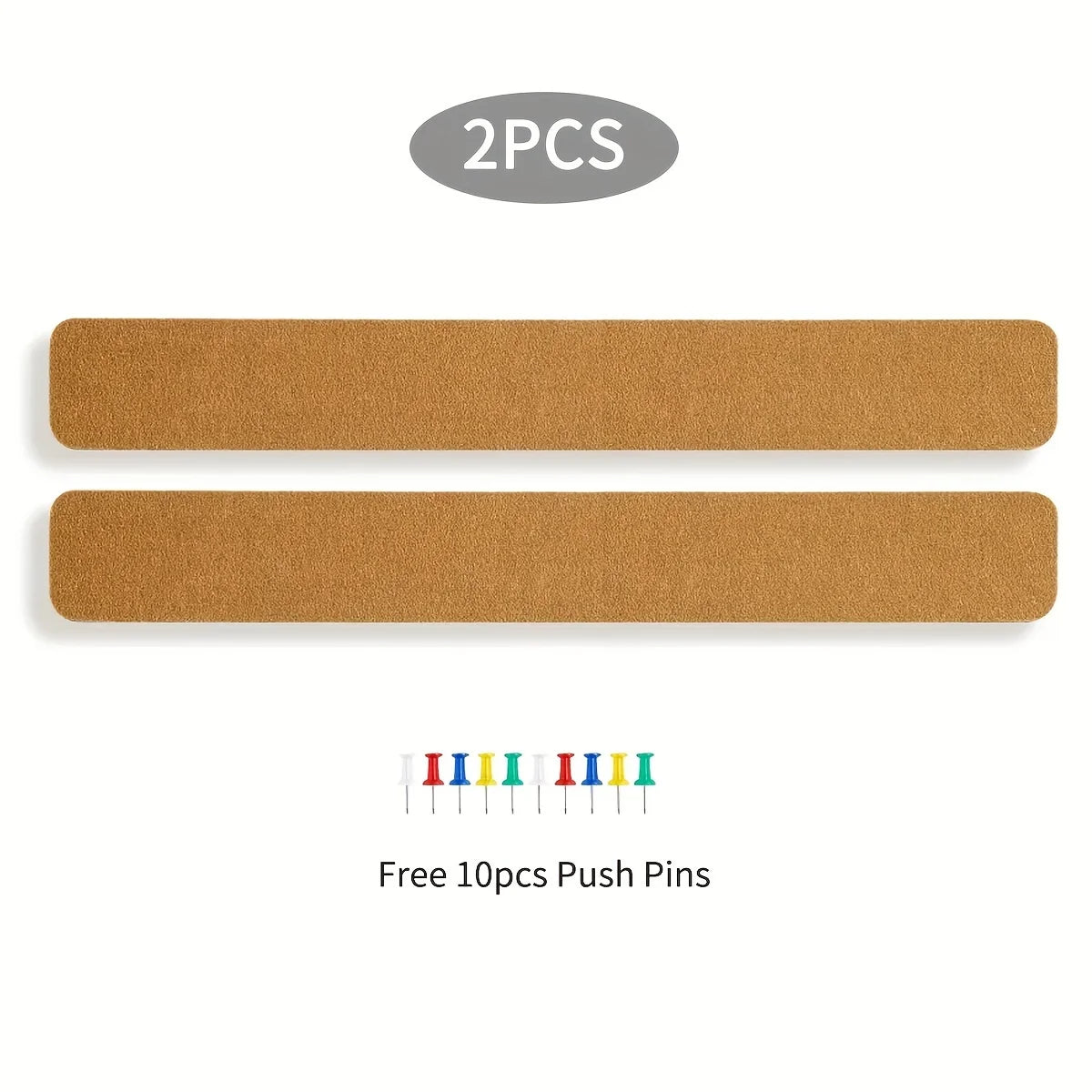 XD-TOPQC Self-Adhesive Cork Board Strips — Versatile Bulletin Board Accents