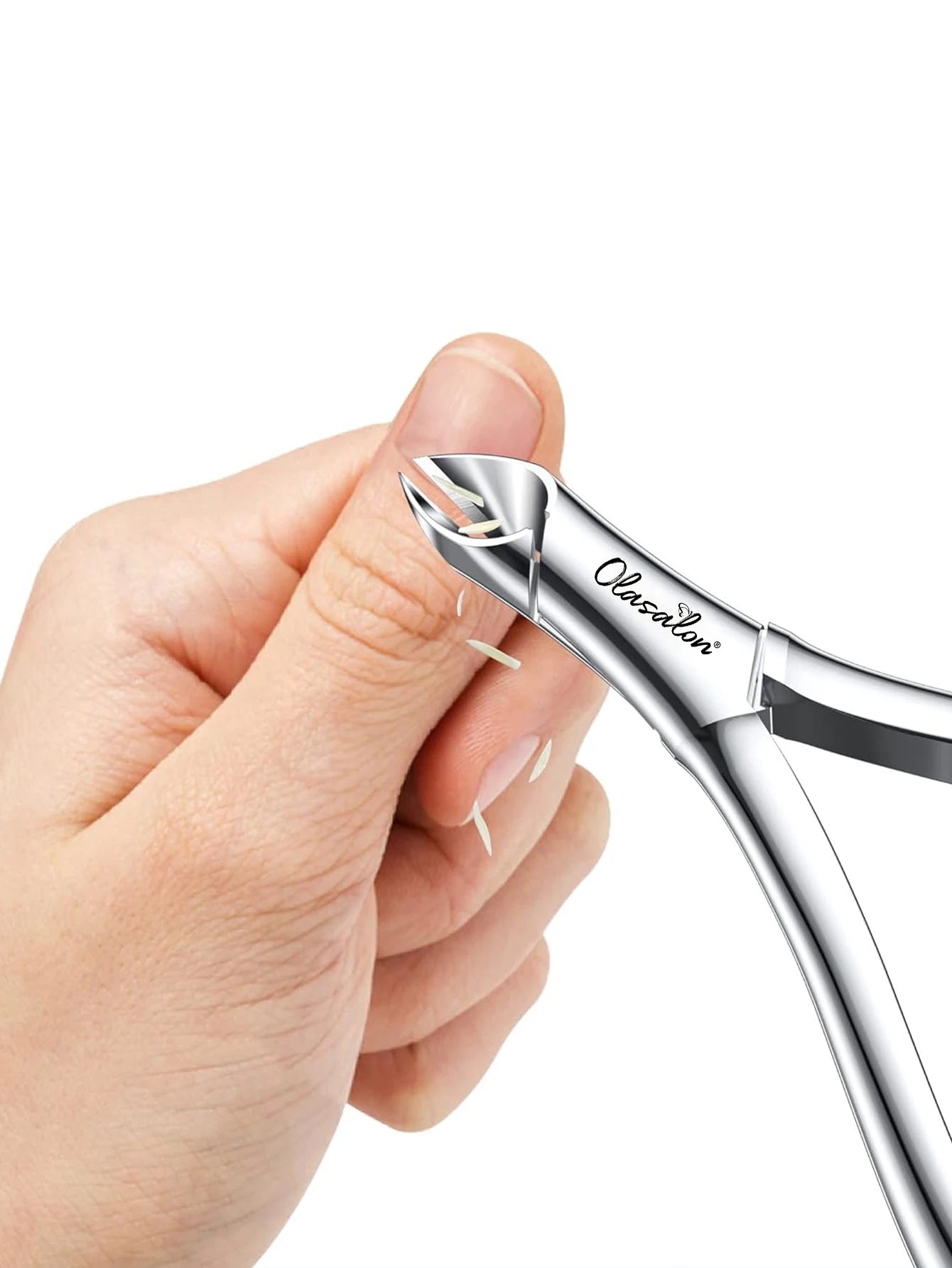 Olasalon Professional Cuticle Nipper — Sharp Stainless Steel Manicure Tool