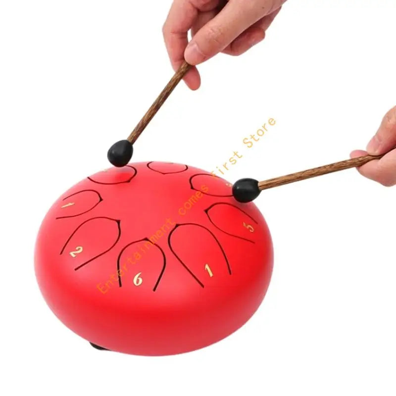 8 Note Steel Tongue Drum — Ethereal Percussion Instrument for Beginners