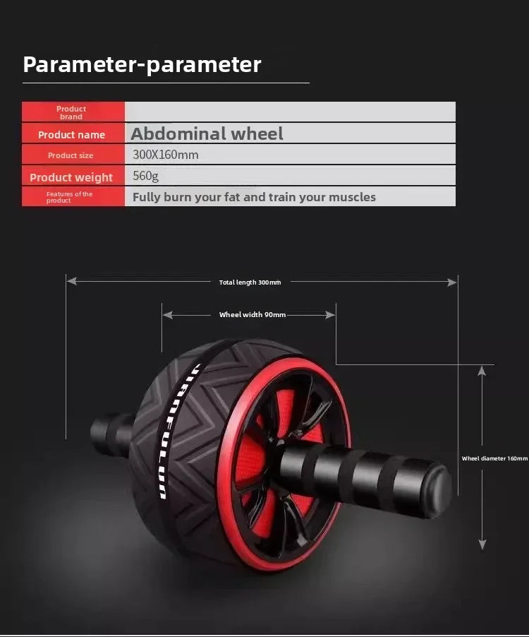 Ab Roller Wheel — Core Strength Training Equipment for Home Gym