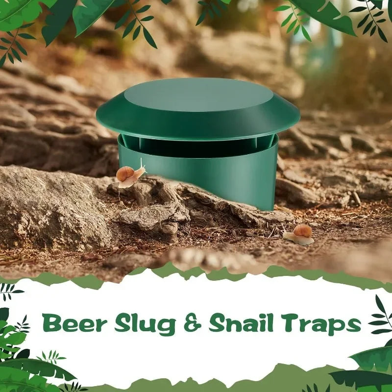 Reusable Snail and Slug Trap — Garden Pest Control Bait Station