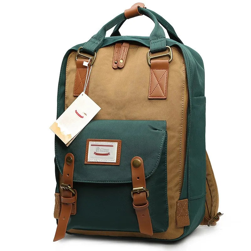 Strength Knight 14 Inch Laptop Backpack — Lightweight Multi-Pocket School Bag