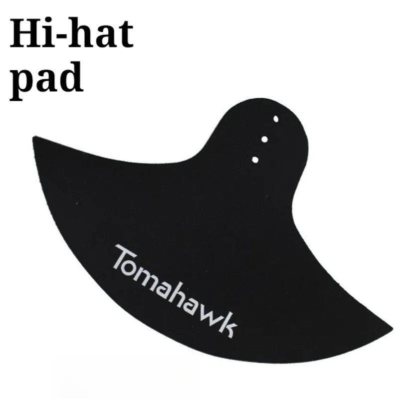 Circular Drum Pad — Shock-Absorbing Soundproof Musical Accessory