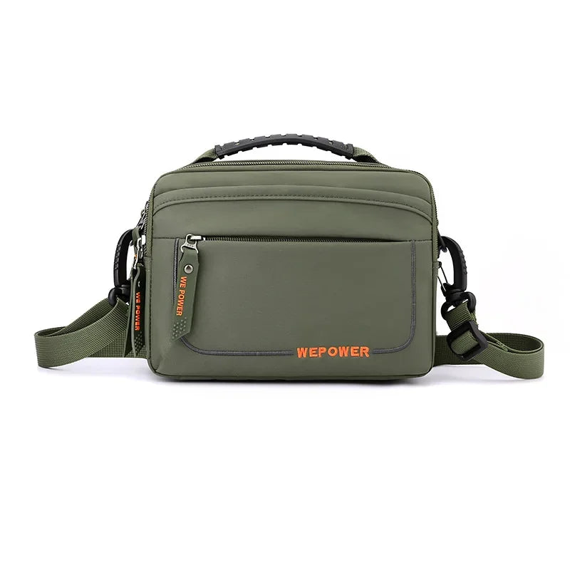 Men's Casual Messenger Bag — Multifunctional Travel Crossbody Bag