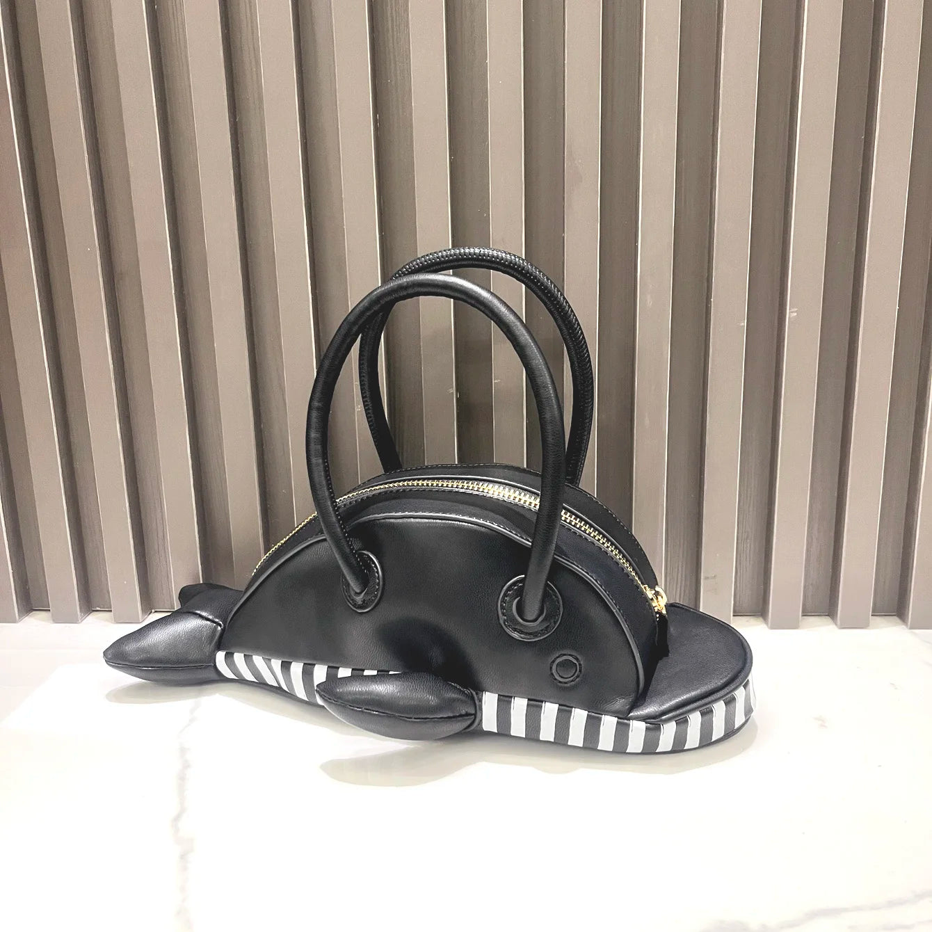 Dancing Engine Luxury Designer Purse — Unique Shape Evening Handbag