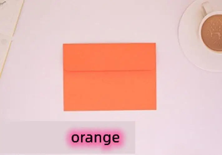 Kraft Paper Gift Envelopes — Multi-Color Letter & Photo Packaging