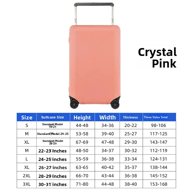 Thickened Luggage Protector Cover — Dustproof Suitcase Guard for Travel