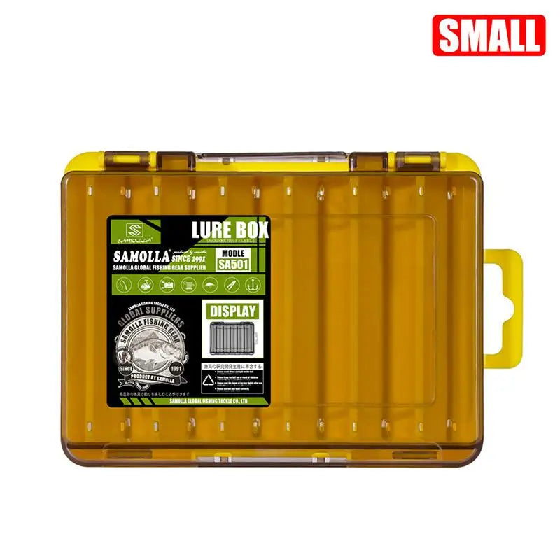 JETTING Double-Sided Compact Tackle Box — Durable Lure and Hook Organizer