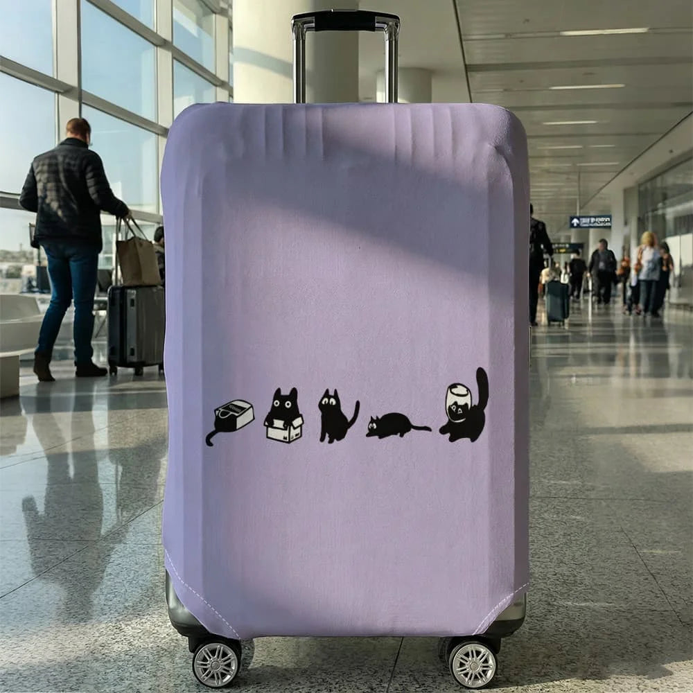 Elastic Luggage Cover Protector — Waterproof and Dustproof Suitcase Guard