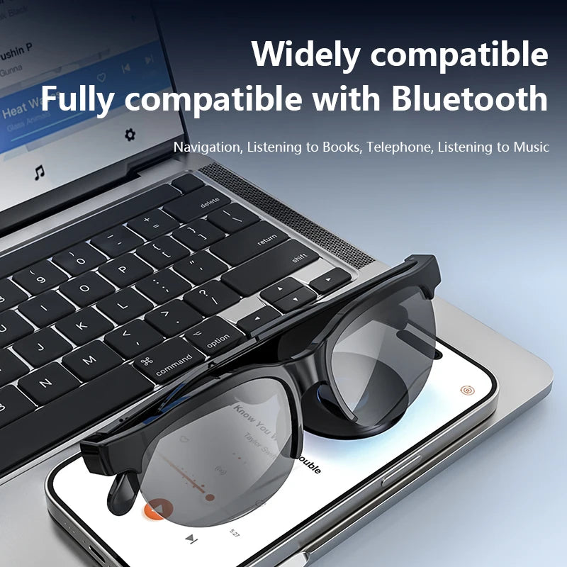 COTAUL Smart AI Translation Glasses — Bluetooth Audio & Voice Assistant