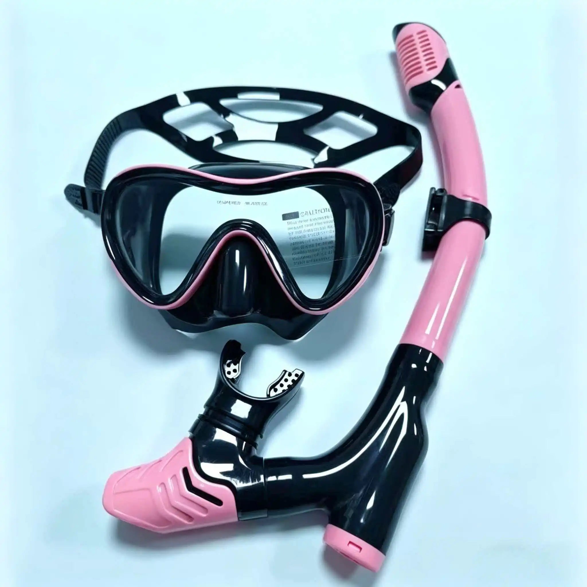 QYQ Full-Dry Snorkel Mask Set — Wide Vision Swimming Gear