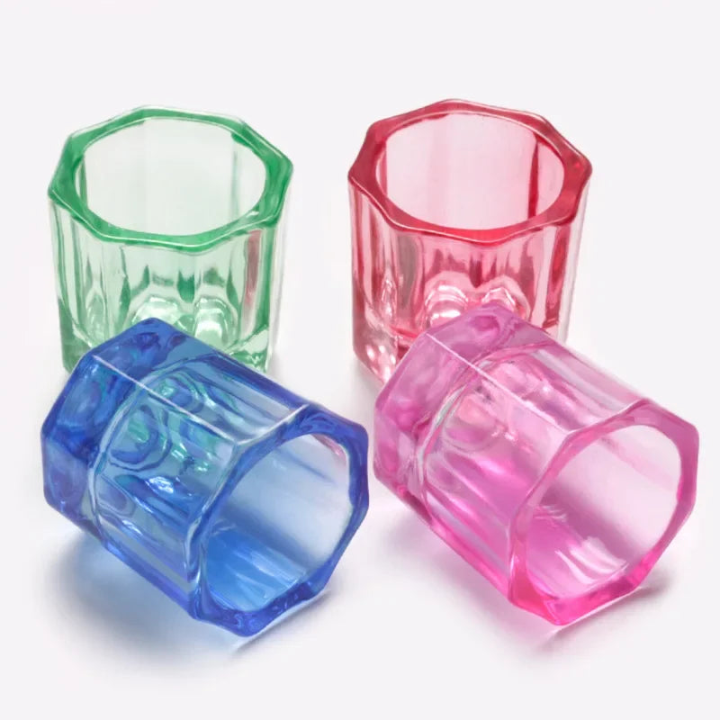 Art lalic Crystal Glass Dappen Dish — Professional Nail Art Tool
