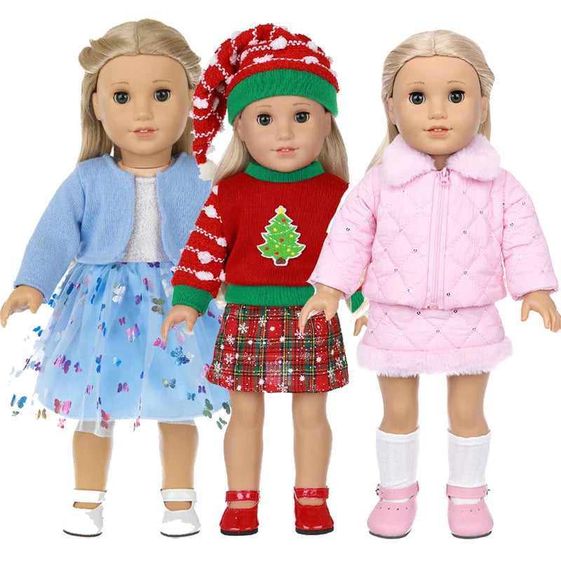 Miao Mama ai wawa Leopard Print Doll Outfit — Stylish Clothing & Hat Set