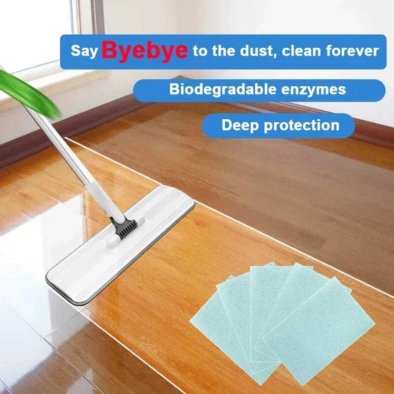 Water-Soluble Cleaning Tablets — Multi-Purpose Fragrant Deodorizing Sheets