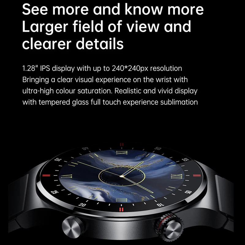 ChiBear Smart Watch — AMOLED HD Display with Bluetooth Calling & GPS