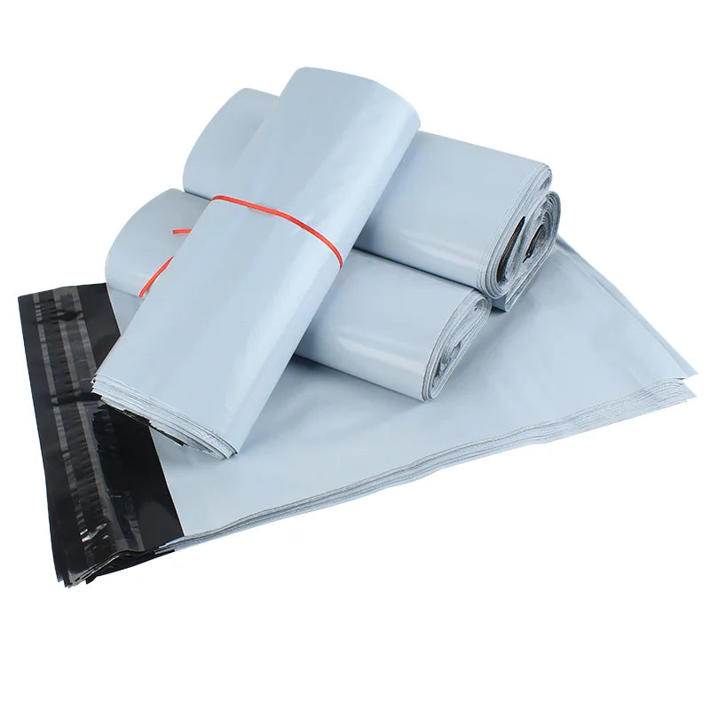 gather momentum Waterproof Poly Mailers — Extra Strong Grey Shipping Bags