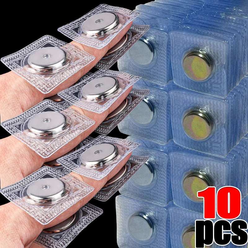Magnetic Metal Snap Buttons — Invisible Fasteners for Bags and Clothing