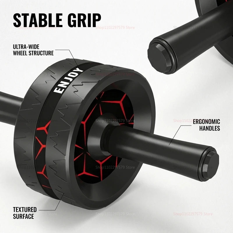 ABAY Abdominal Roller — Core Strength Training Wheel for Home Fitness