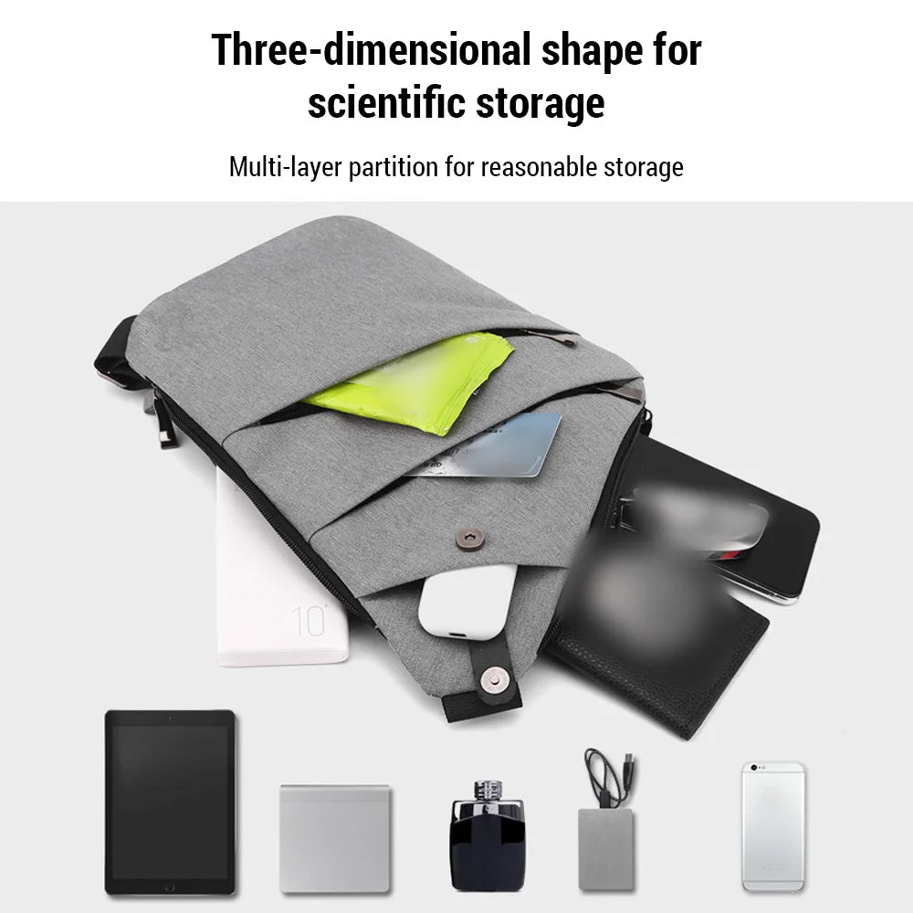 Multi-functional Chest Bag — Lightweight Travel Sling for Men and Women