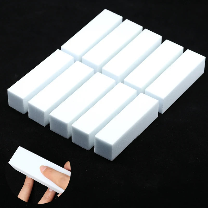 Nail Art Buffing Block — Professional Manicure and Pedicure Polishing Tool